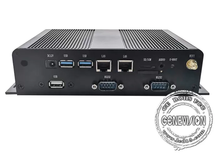 GENEVISION Dual Band WiFi 2.4GHz 5GHz 4K Android 7.1 HDMI Media Player Box (MBOX-A07)