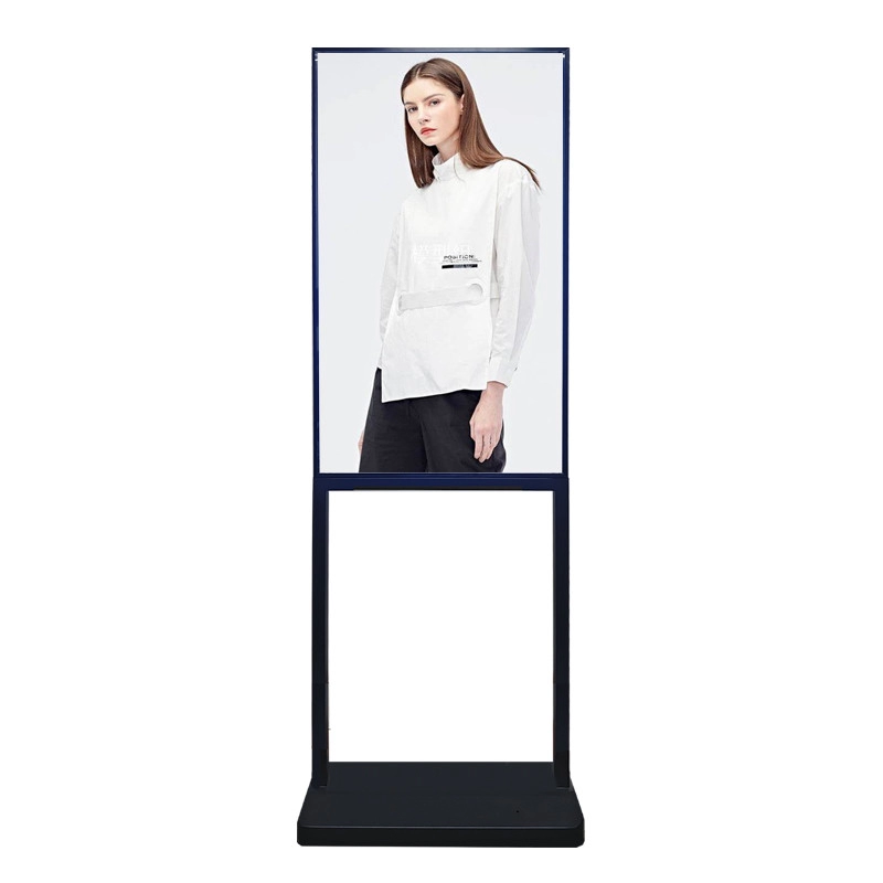 GENEVISION 43" Vertical Android Digital Signage Kiosk - Floor-Standing Touch Screen Display with WiFi (MAD430) - imagine 2