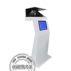 GENEVISION HD Virtual Projection 270 Degree Pyramid 3D Holographic Display Digital Signage Floor Standing (MQ-022)