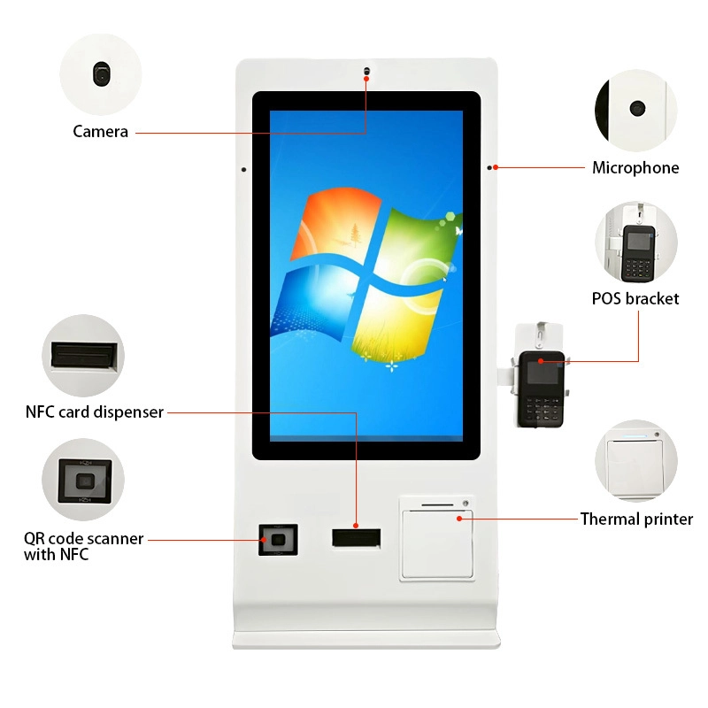 GENEVISION 24 Inch Key Dispenser Self Service Kiosk (MG-240HT-A) - imagine 4