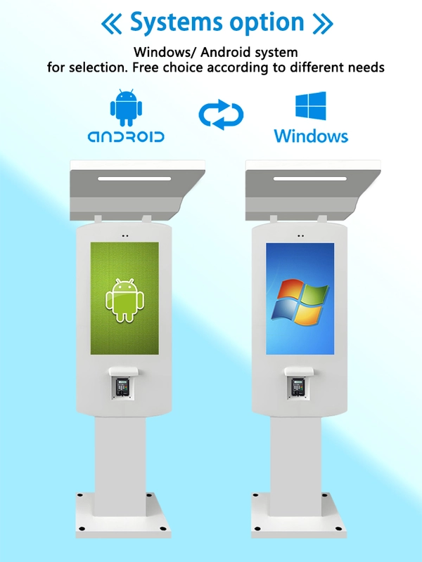GENEVISION 32 inch Drive Thru freestanding PCAP Outdoor Self-Order Kiosks (MOAD-320-0725) - imagine 3