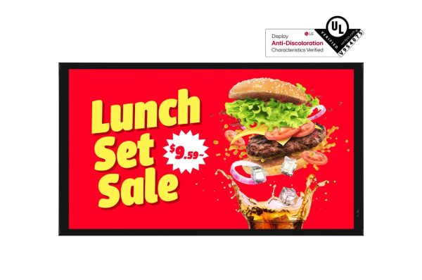LG High-brightness IP-rated Outdoor Display 49" (49XE4P-B)