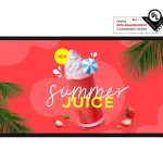 LG High-brightness IP-rated Outdoor Display 49" (49XE3P-B)