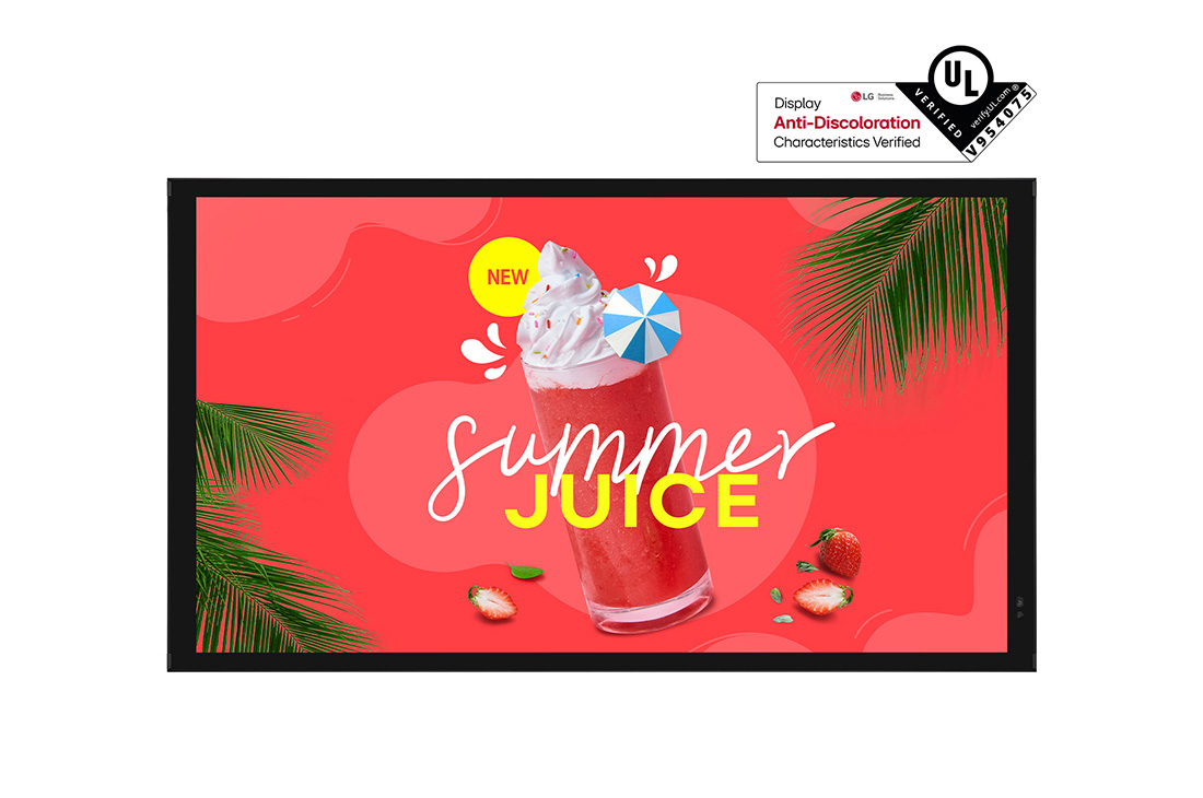LG High-brightness IP-rated Outdoor Display 55" (55XE3P-B)