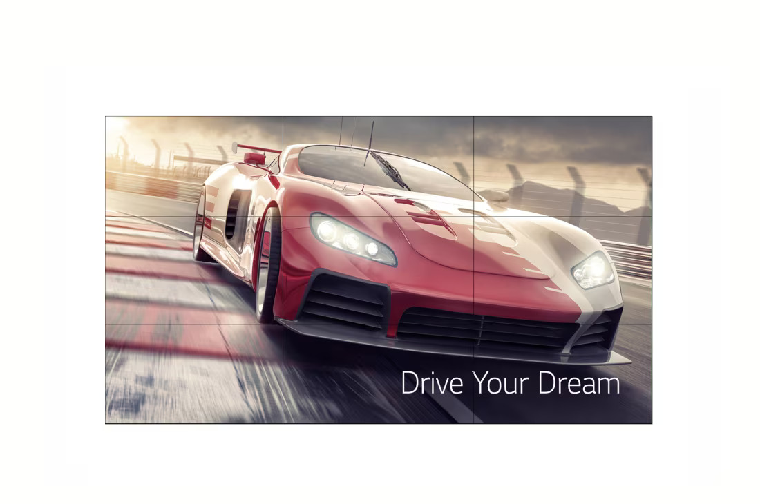 LG 55'' 500 nits FHD Slim Bezel Video Wall (55VM5J-H)