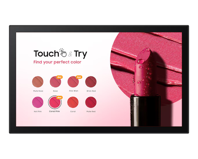 SAMSUNG 13" Ecran profesional Small Touch Signage QBC-T (LH13QBCTBGBXEN)
