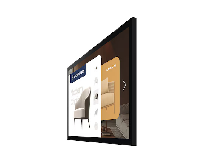 SAMSUNG 32" Ecran profesional Touch Signage QMC-T (LH32QMCTBGCXEN) - imagine 5